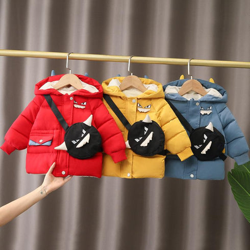 Winter children's cotton-padded jacket coat